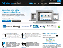 Tablet Screenshot of changemethod.com